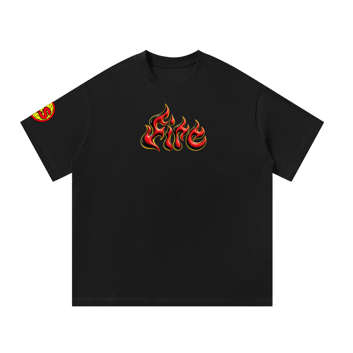 Fire Oversized T-Shirt